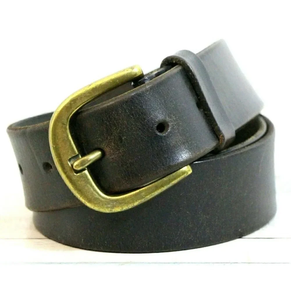 Old Navy BROWN GENUINE LEATHER 1.25
